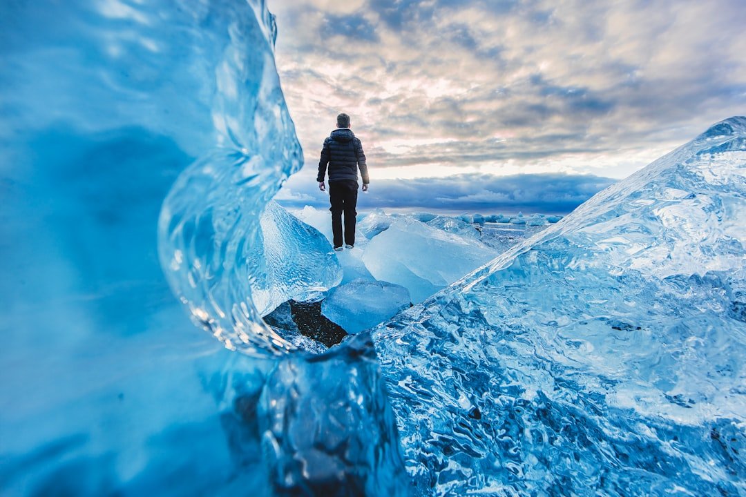 Photo Melting ice caps