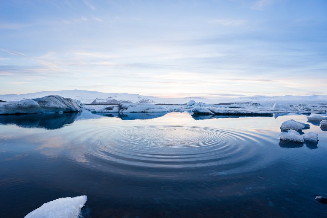 Photo Melting ice