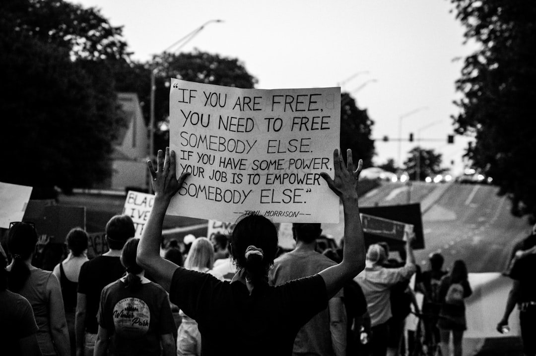 Photo Protest sign