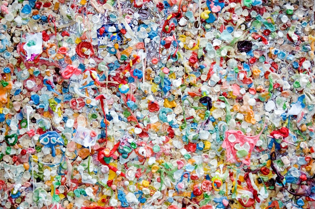 Photo Plastic pollution