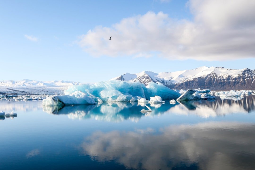 Photo Melting ice caps