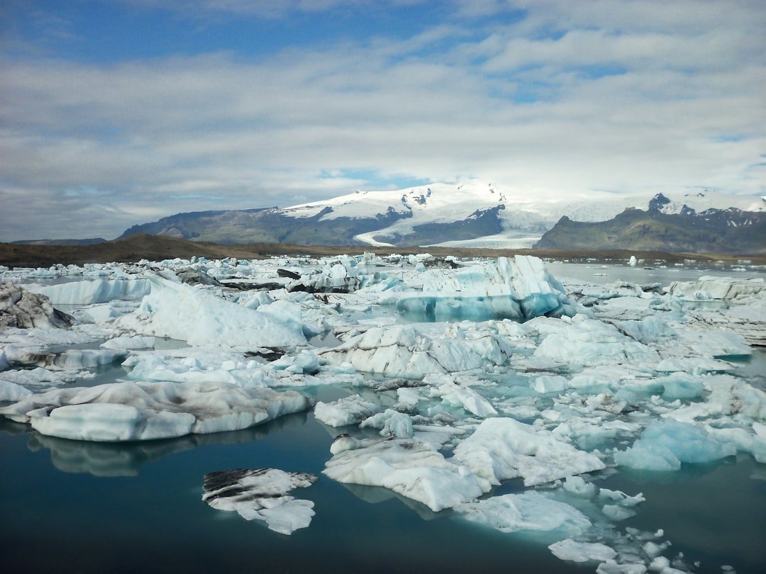 Photo Melting ice caps