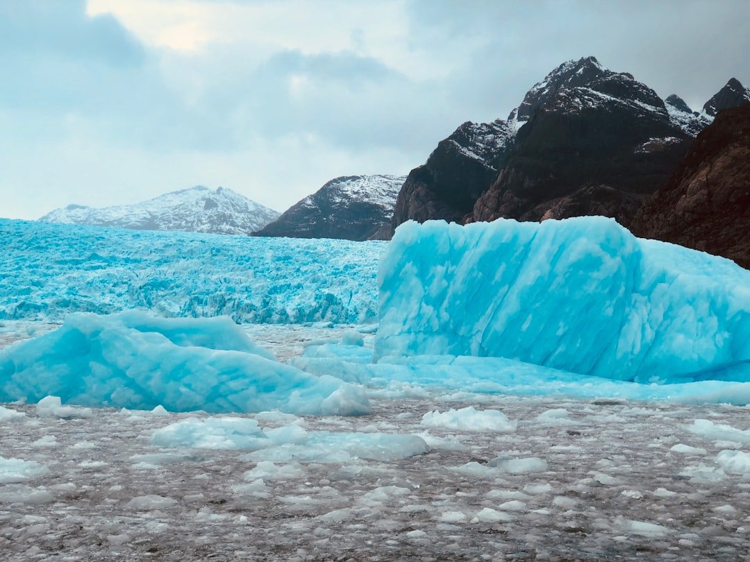 Photo Melting glaciers