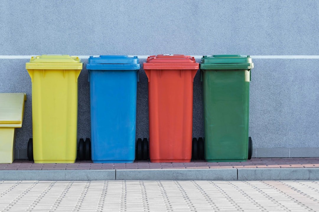 Photo Recycling bins