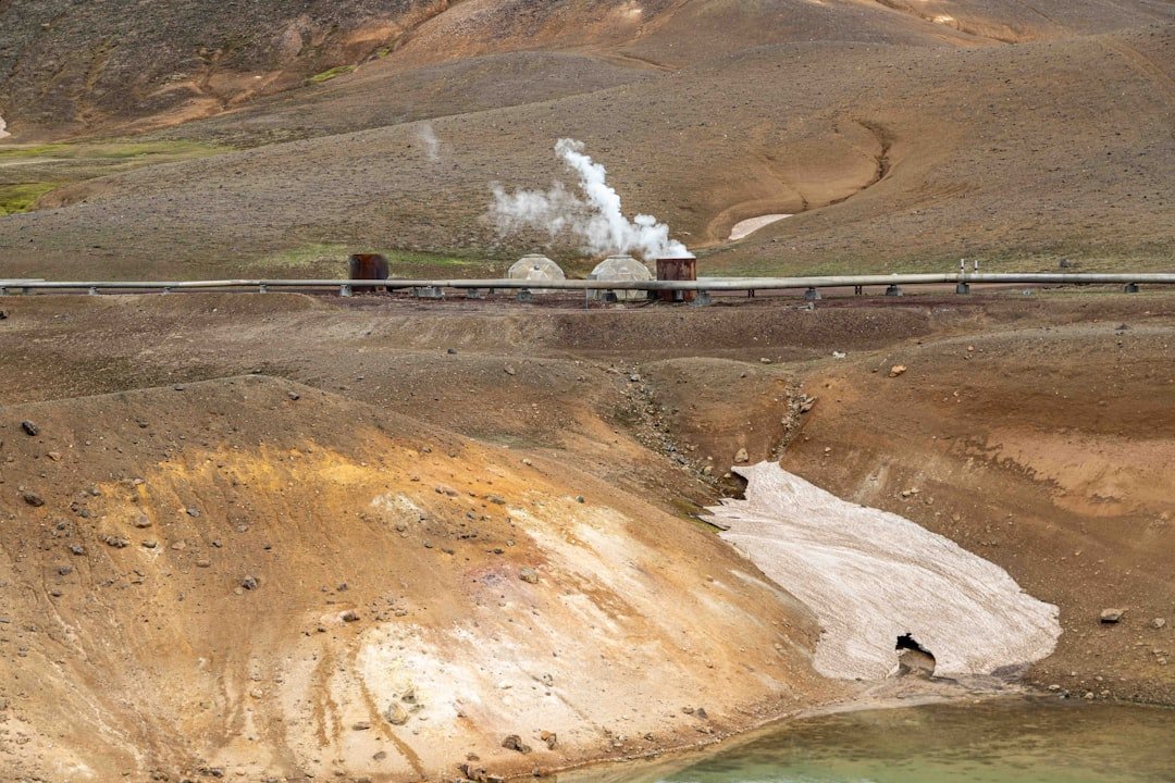 Photo Geothermal plant