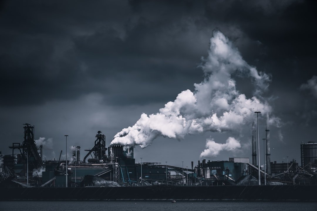 Photo Industrial pollution