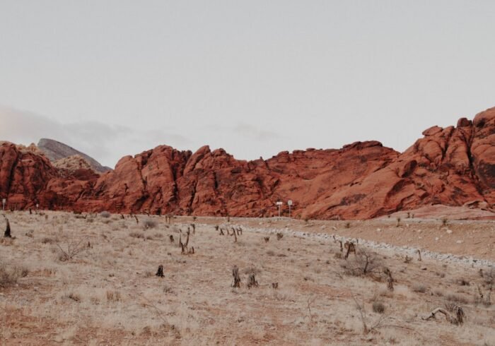 Photo Barren landscape