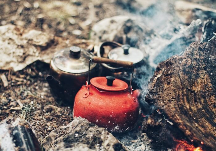 Photo Boiling water