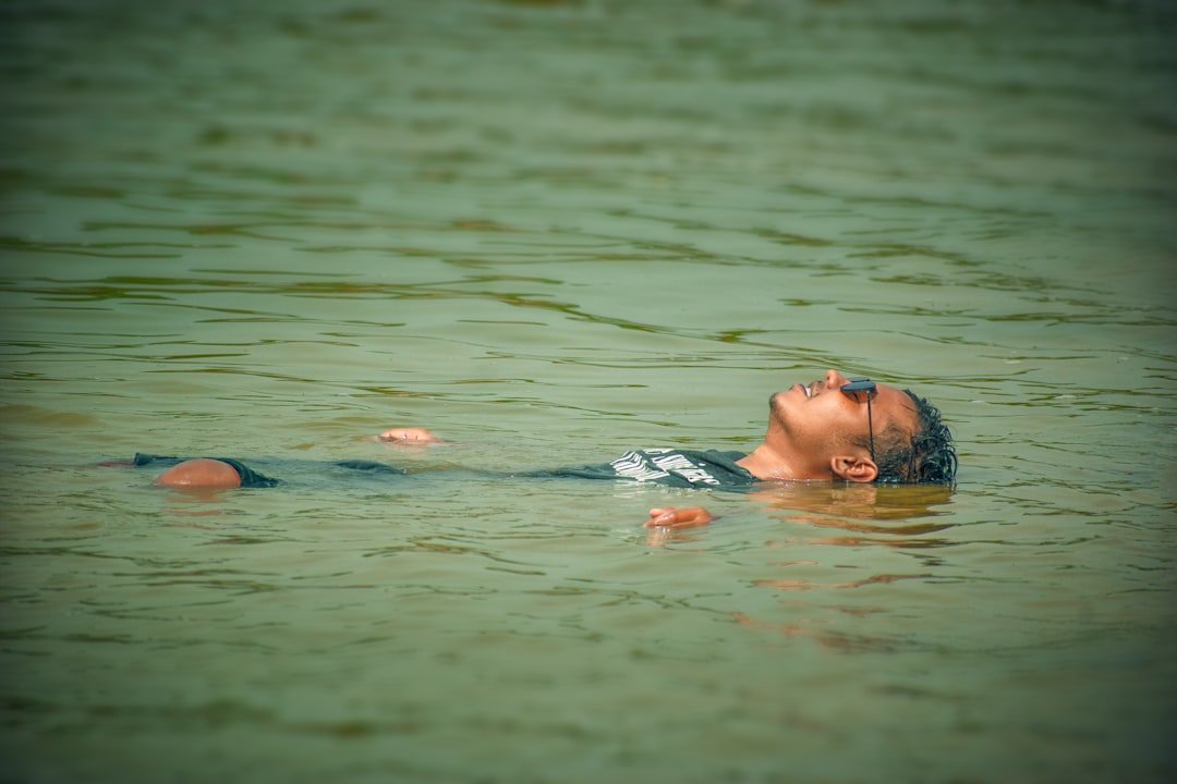 Photo Polluted river