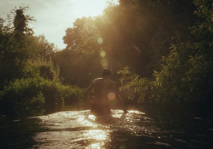 Photo Polluted river