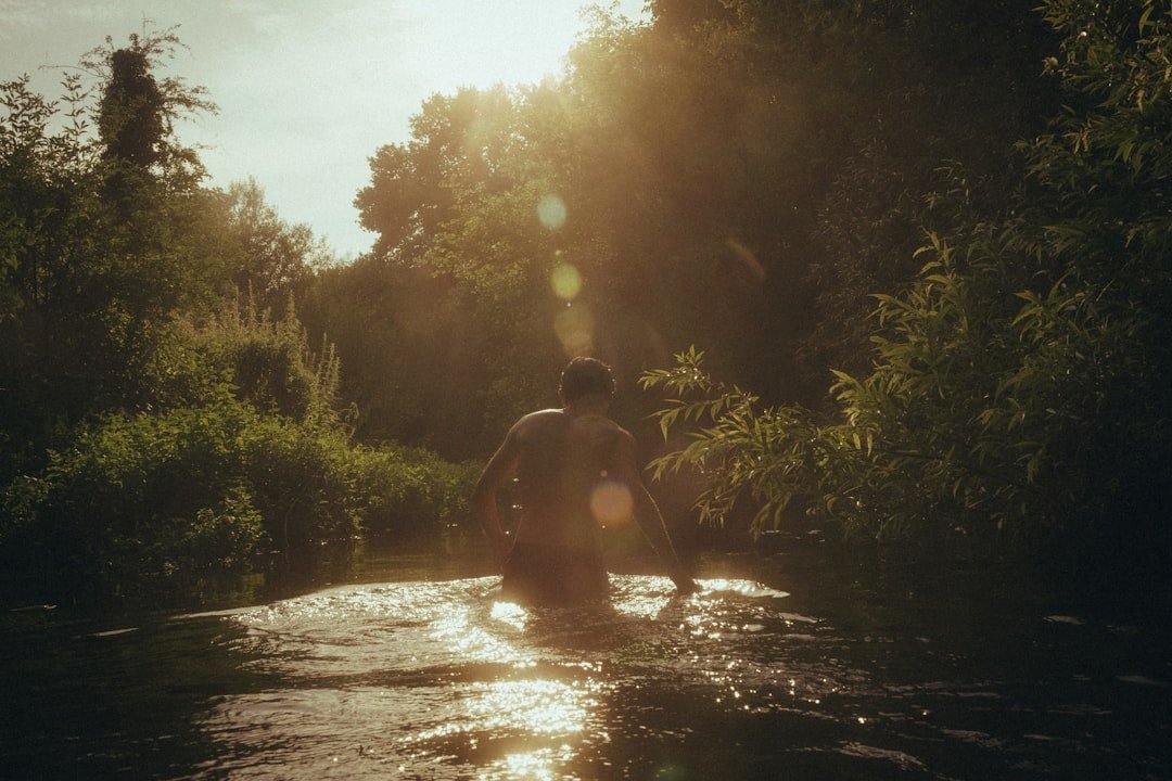 Photo Polluted river