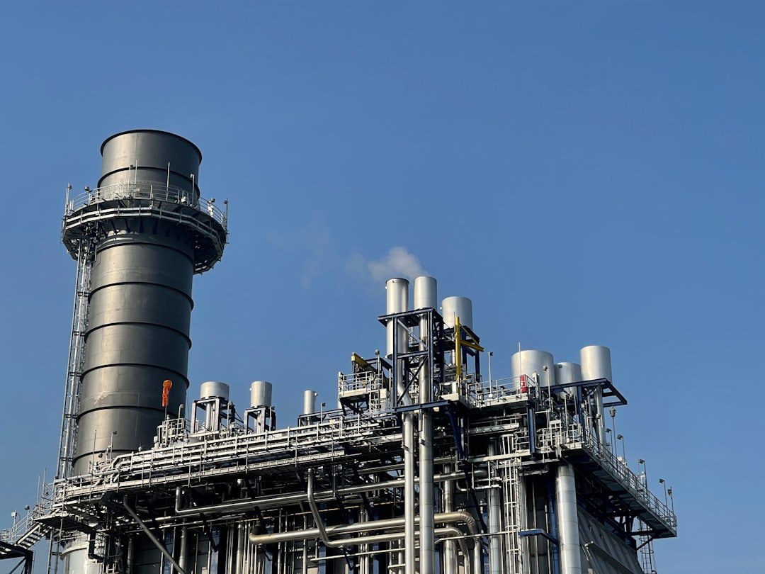 Photo Oil refinery
