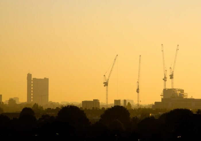 Photo Hazy skyline