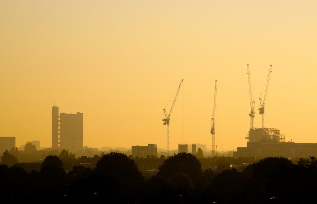 Photo Hazy skyline