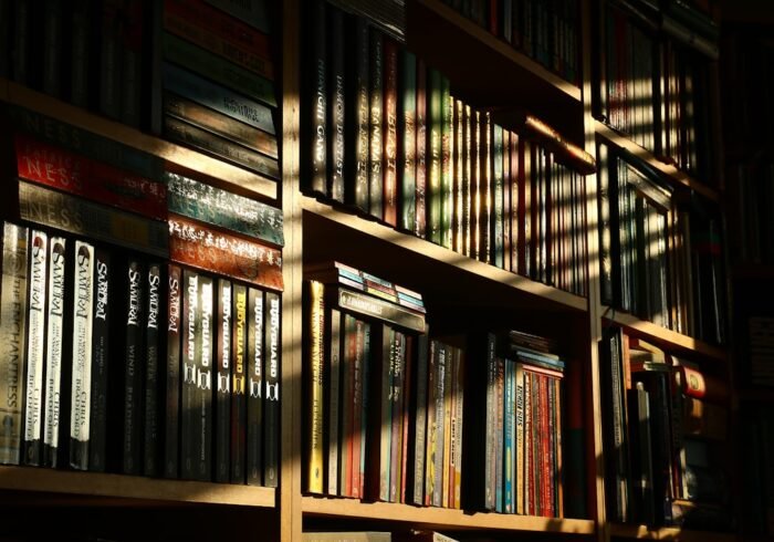 Photo Library shelves