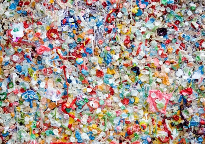 Photo Plastic pollution