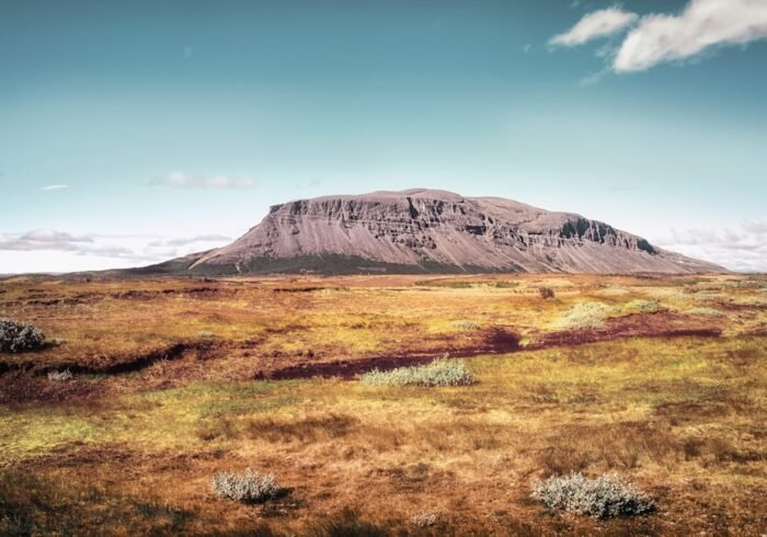 Photo Barren landscape