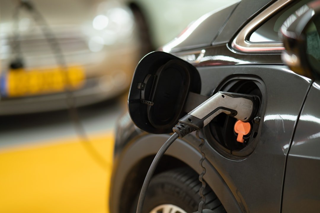 Photo Electric car charging
