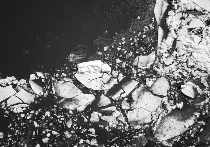 Photo Melting ice